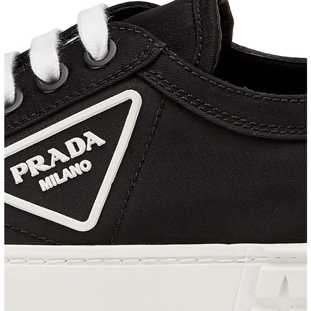 Like New Prada Lug Sole Platform Sneakers - Picture 7 of 15